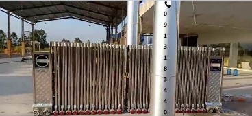 Cổng xếp tự động có mấy loại Cổng xếp tự động có mấy loại